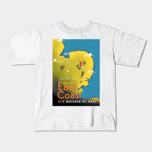See The Sun on the East Coast Kids T-Shirt